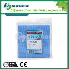 Non-woven washing cloth 35*35cm BLUE